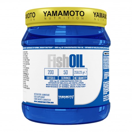 YAMAMOTO NUTRITION Fish OIL 200 gélules